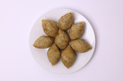 Dill Kebeh with Pine Nuts - كبة الشبنت بالصنوبر