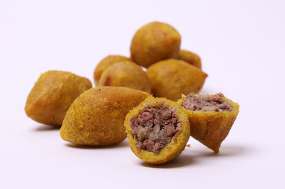 Potato Kebeh with Pine Nuts - كبة البطاطا بالصنوبر